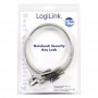 Logilink | Notebook Security Lock | 1.5 m - 3
